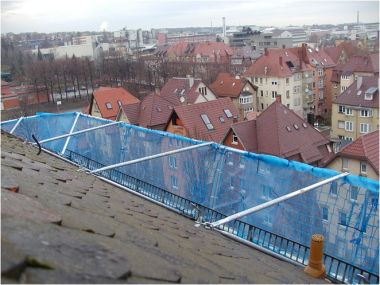 Layher Bautechnik: Dachfang (verzinkt)