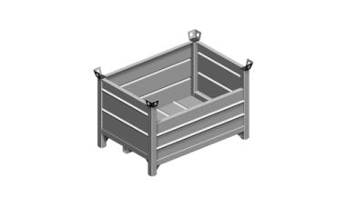 Layher Bautechnik: Modul-Blechbox (verzinkt)