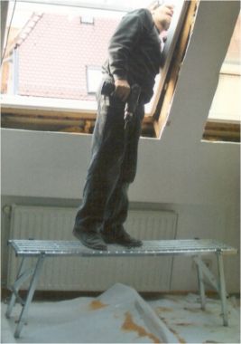 Layher Bautechnik: Arbeitsbank (verzinkt)