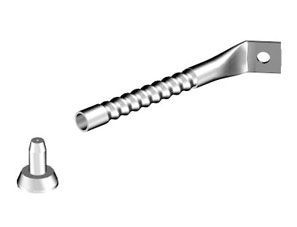 Layher Bautechnik: Aluhülse 130 mm inkl. Stopfen