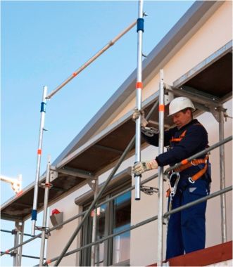 Layher Bautechnik: MSG (Montage-Sicherungs-Geländer)